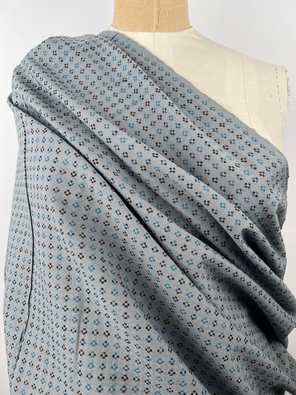 Diamond Textiles - Basket Weave - Grey