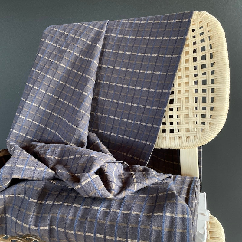Orimono - Echigo Yarn Dyed Cotton - Navy