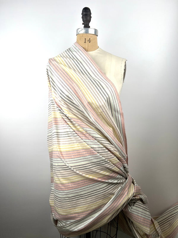 Diamond Textiles - Cabana Stripes - Celery