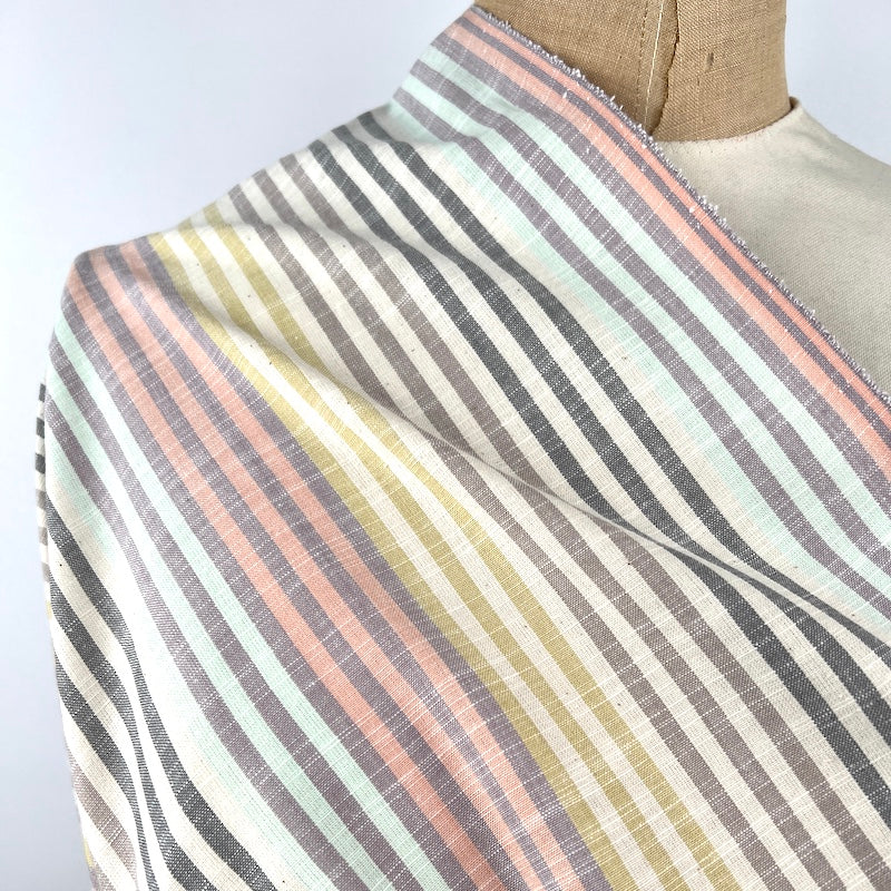 Diamond Textiles - Cabana Stripes - Celery