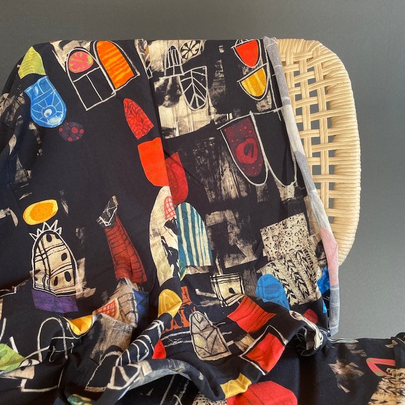 Windham - Cotton Jersey - Marcia Derse - Art History - Timeline: Lecture - Black