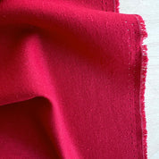 Silk Noil - Red