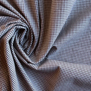 Diamond Textiles - Homespun - Li'l Gingham - Baby Blue & Cocoa