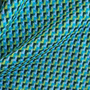Diamond Textiles - Zig Zag Mosaic - Turquoise