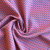 Diamond Textiles - Zig Zag Mosaic - Pink