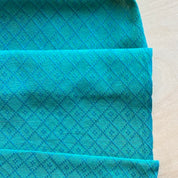 Diamond Textiles - Nikko Crossed Diamonds  - Lagoon