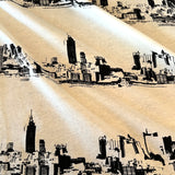 Deadstock - Jersey - Cream & Black Cityscape