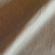 Deadstock - Cotton Twill - Sage & White Ticking Stripe