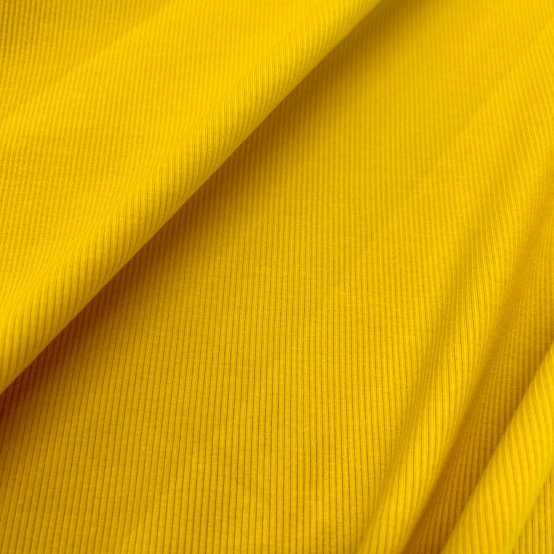 Deadstock - Rib Knit - Sunshine