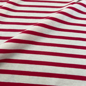 Deadstock - Jersey - Magenta & White Stripe