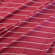 Deadstock - Jersey - Maroon & Gray Stripe