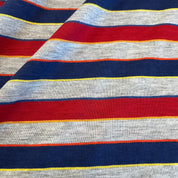 Deadstock - Jersey - Heather Gray Clown Stripe