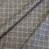 Deadstock - Wool Blend - Charcoal Plaid