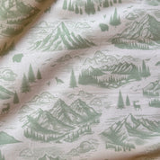 Robert Kaufman - Pine and Peak Flannel - Stone Creek