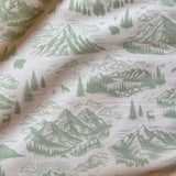 Robert Kaufman - Pine and Peak Flannel - Stone Creek