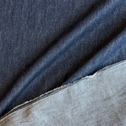 Lightweight Hemp & Organic Cotton Denim - Medium Blue