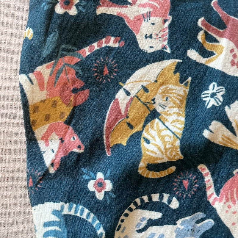 Avalana Jersey - Kitties - Teal