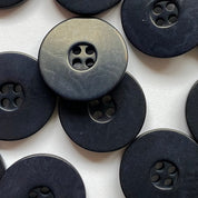 Textile Garden - Flat-Rim Corozo Button - 23mm - Various Colors