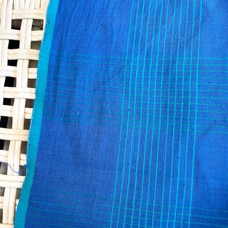 Khadi - Handwoven Cotton - Royal Check