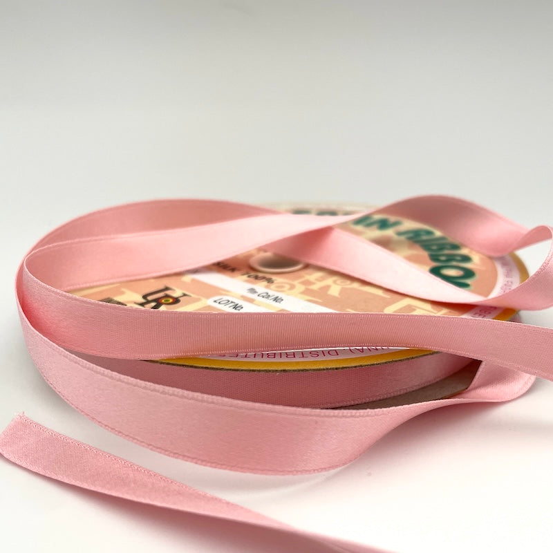 Double Faced Silk Satin Ribbon - 9mm - Various Colors