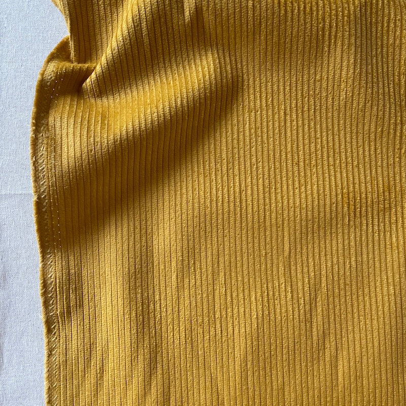 Cosmo - Wide Wale Corduroy - Mustard