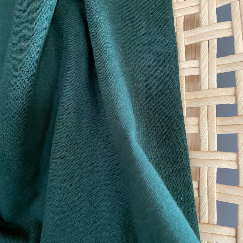 Cotton Jersey - Hunter Green
