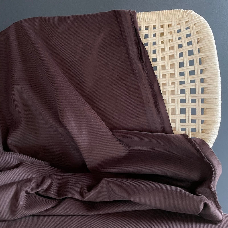 Pin Wale Corduroy - Chocolate Brown