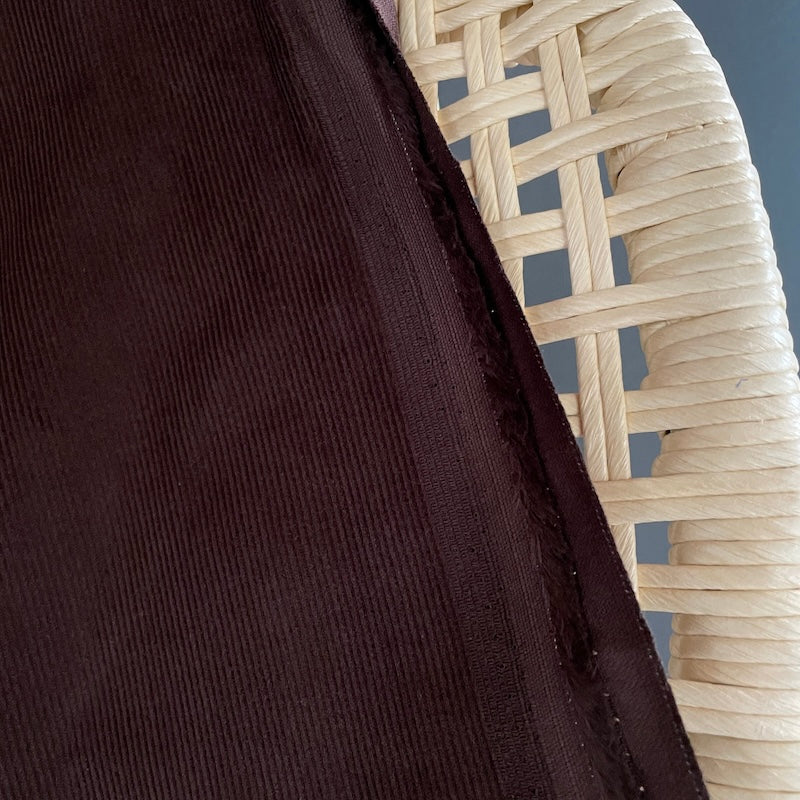 Pin Wale Corduroy - Chocolate Brown