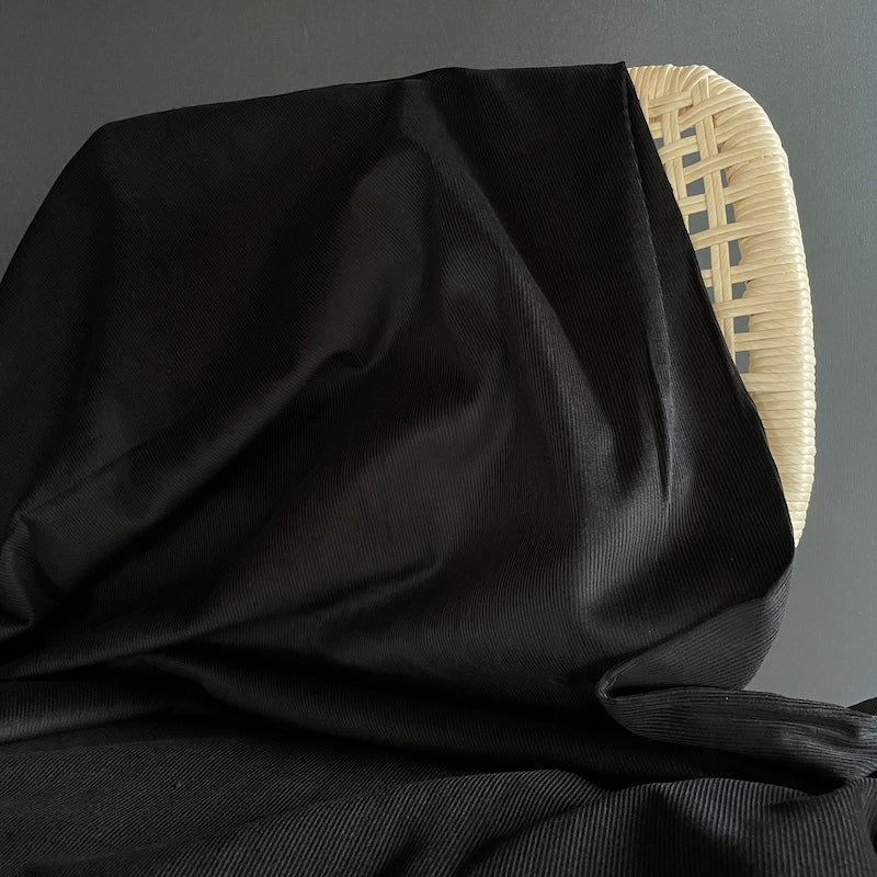 Pin Wale Corduroy - Black