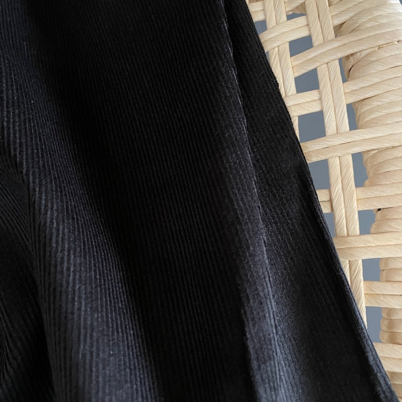 Pin Wale Corduroy - Black