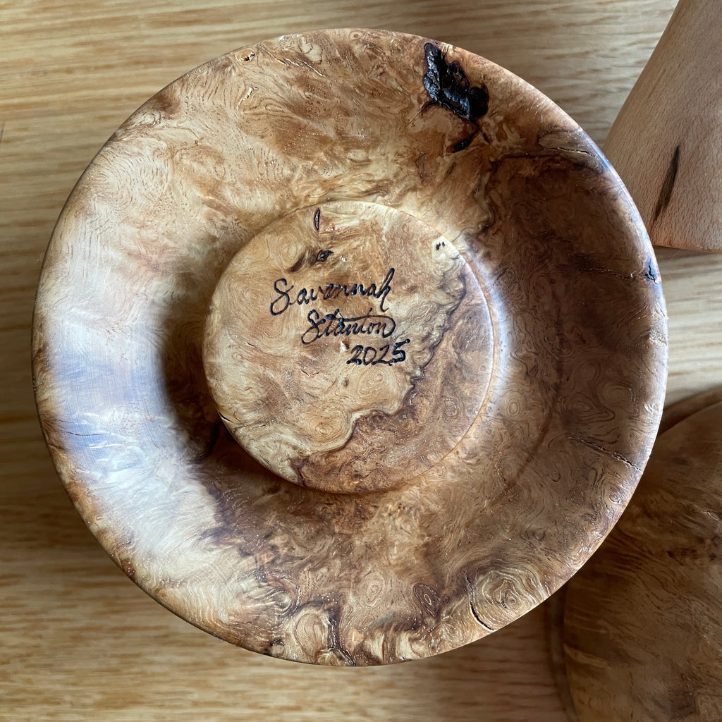 Hand-Turned Wooden Darning Mushrooms - Multiple Sizes