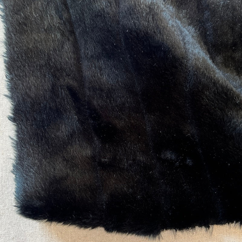 Deadstock - Faux Fur - Black