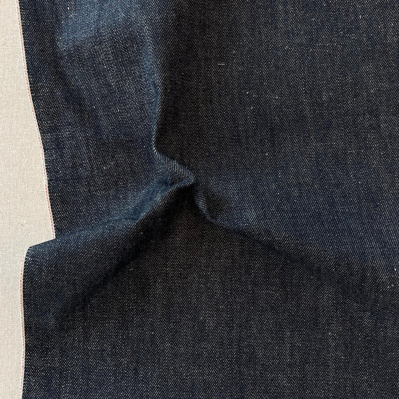 Deadstock - Selvedge Denim - Unwashed Indigo