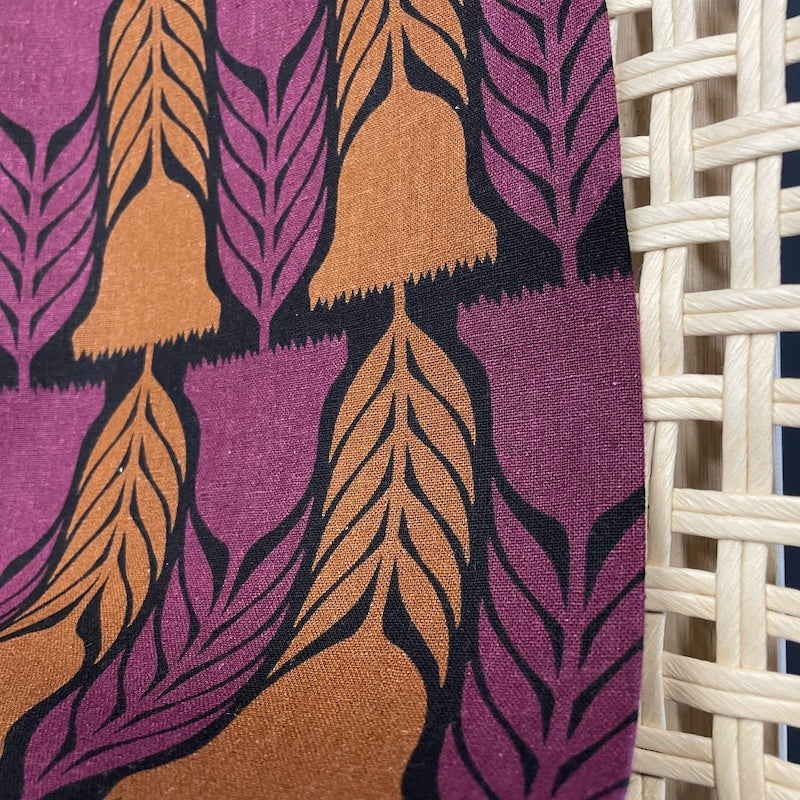 Anna Maria Textiles - Linen Cotton - Silhouette - Heritage - Black