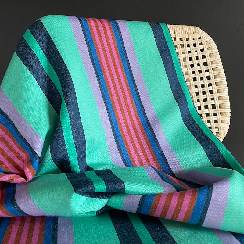 Anna Maria Textiles - Yarn-Dyed Woven - Narrative - Jade