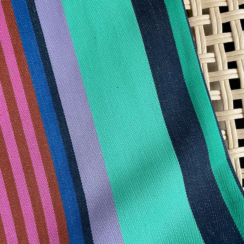 Anna Maria Textiles - Yarn-Dyed Woven - Narrative - Jade