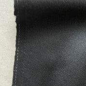 SALE-Cashmere Finished Wool Coating - Black