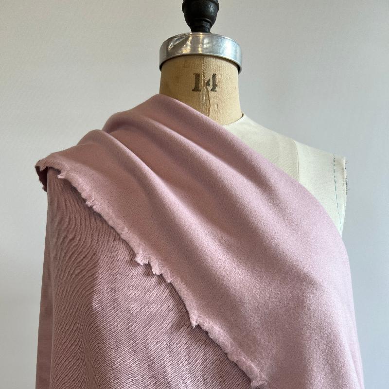 Organic Cotton Fleece - Dusty Pink