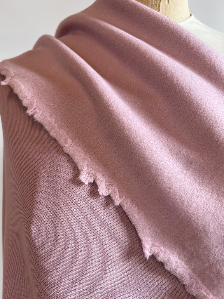 Organic Cotton Fleece - Dusty Pink