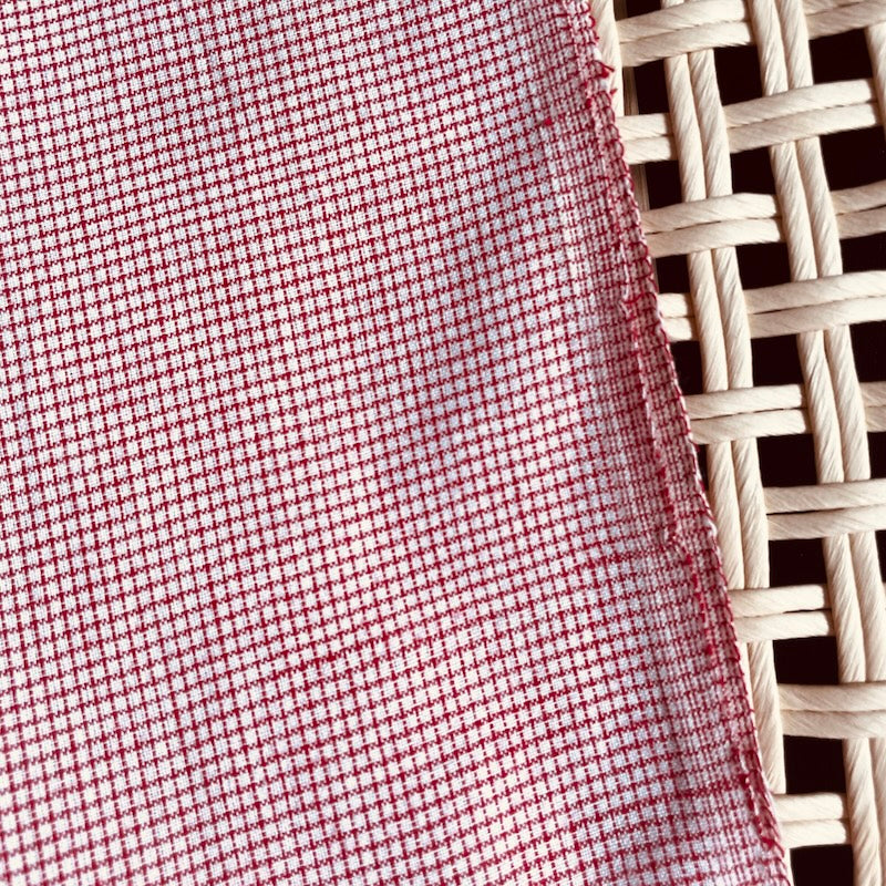 Diamond Textiles - Yarn-Dyed Cotton - Mini Grid - Rose