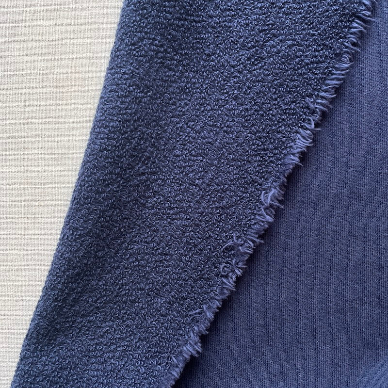 Deadstock - Cotton French Terry - Navy