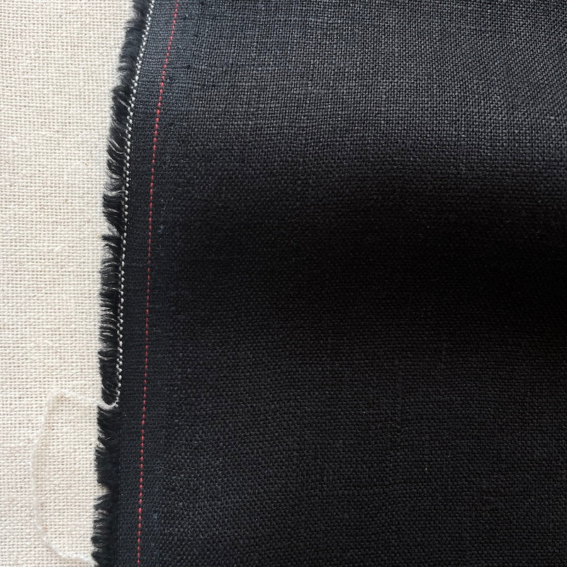 Deadstock - Linen - Black