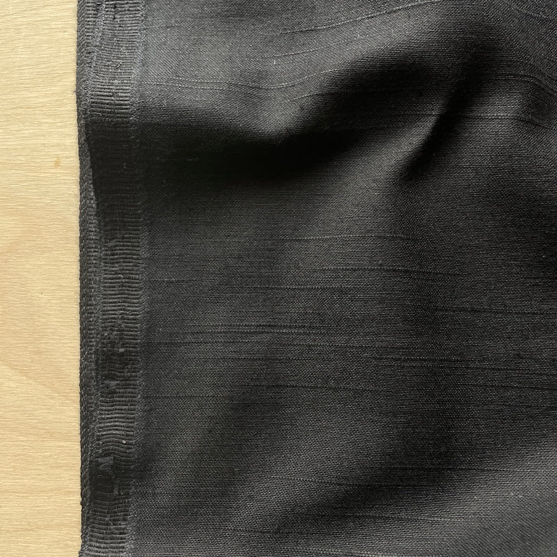 Deadstock - Cotton Slub - Black