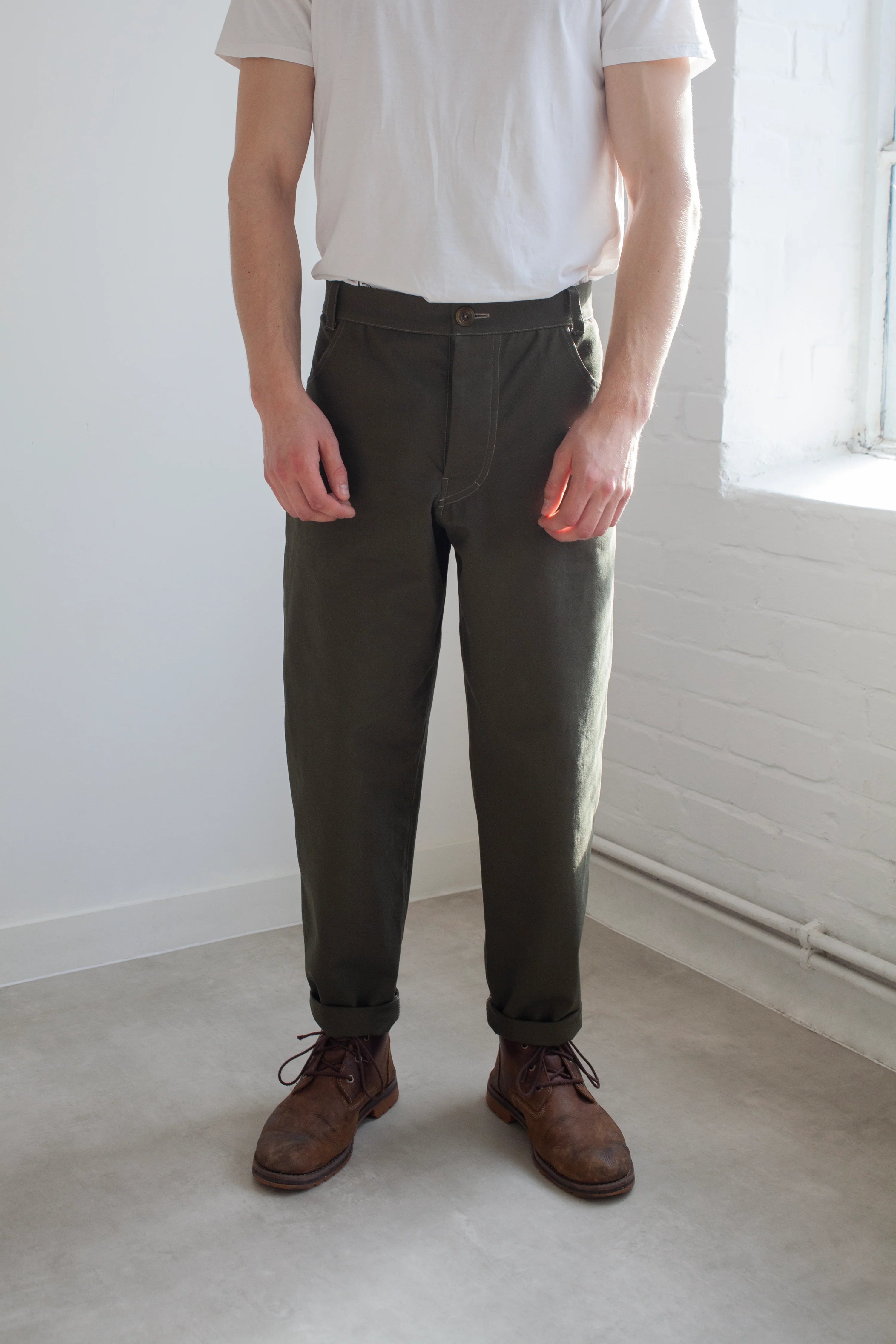 Modern Sewing Co. - Worker Trousers (Masculine Fit) - PDF and Printed Pattern