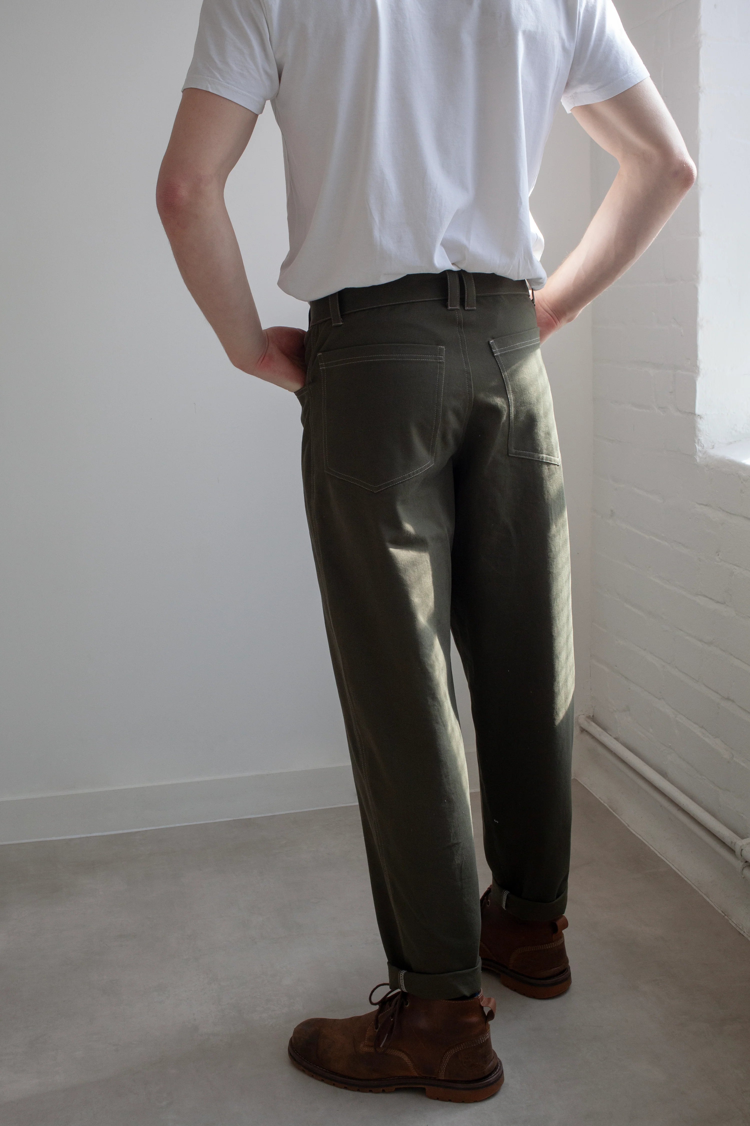 Modern Sewing Co. - Worker Trousers (Masculine Fit) - PDF and Printed Pattern