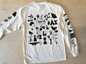 Bolt Tee - Long Sleeve Tee - Off-White