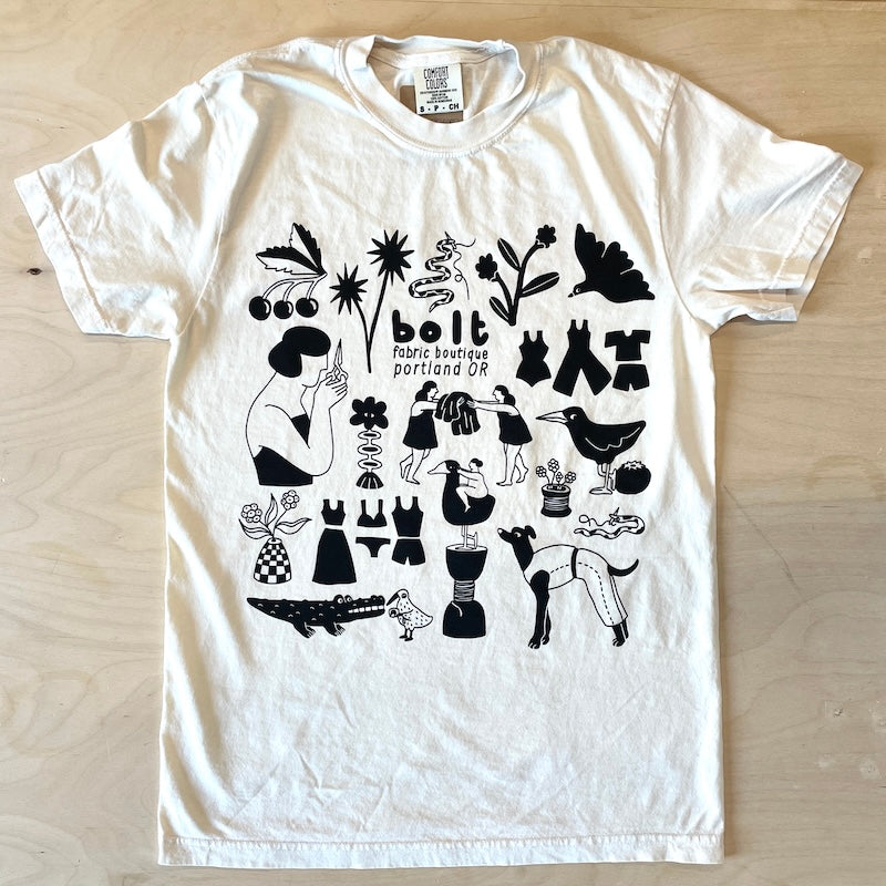 Bolt Tee - Classic Crew - Off White
