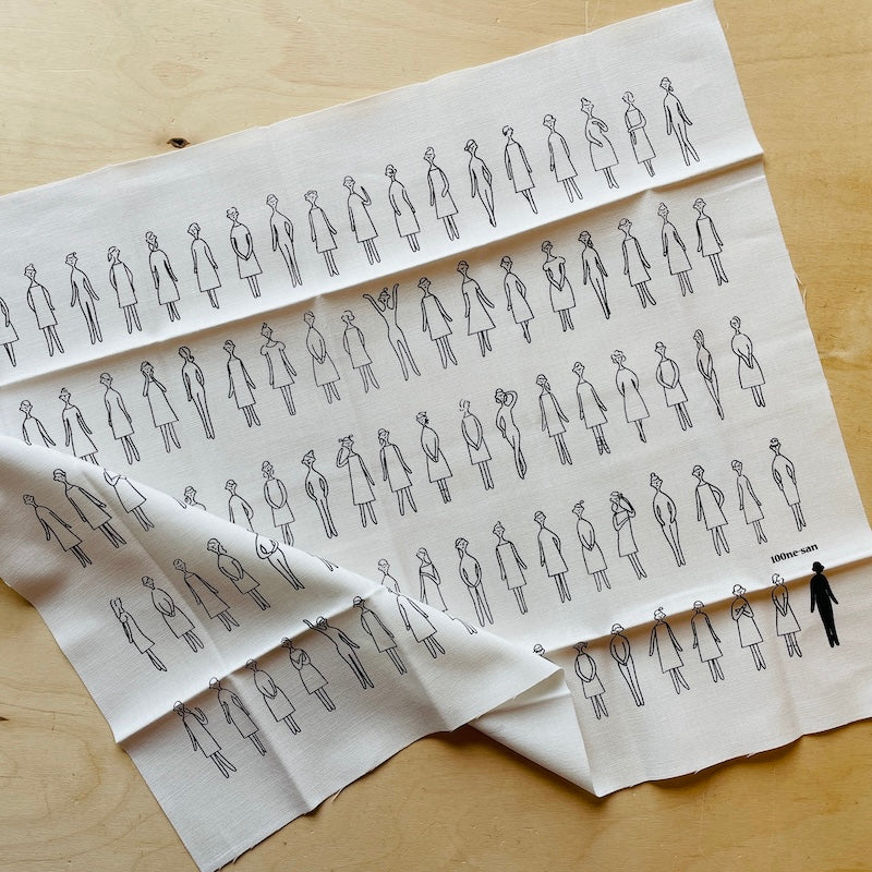 Lecien - Cosmo - Embroidery Cloth - 100 Persons - Various Styles