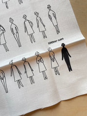 Lecien - Cosmo - Embroidery Cloth - 100 Persons - Various Styles
