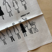 Lecien - Cosmo - Embroidery Cloth - 100 Persons - Various Styles